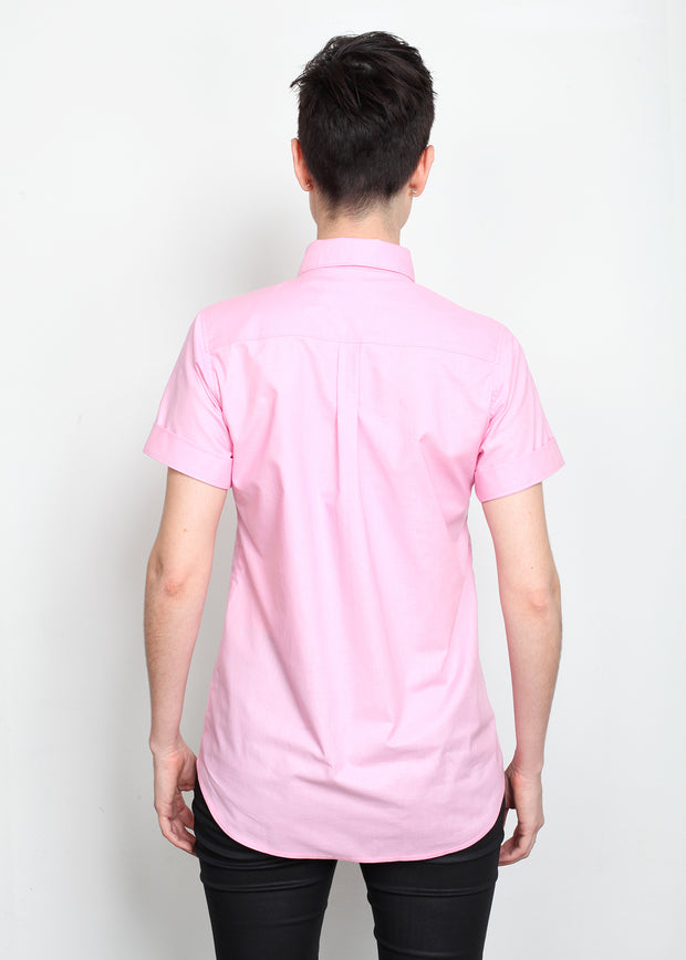Tuxedo Shirt - Carnation Pink
